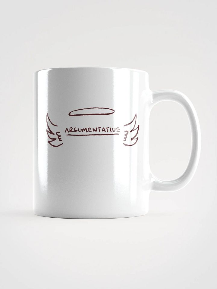ANGELIC (maroon design) mug product image (1)