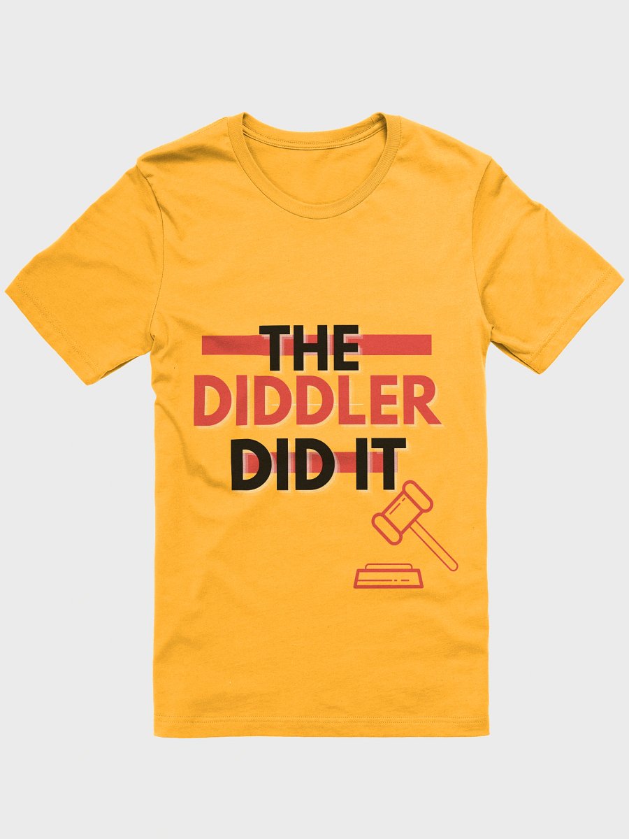 THE DIDDLER DID IT T-SHIRT product image (1)