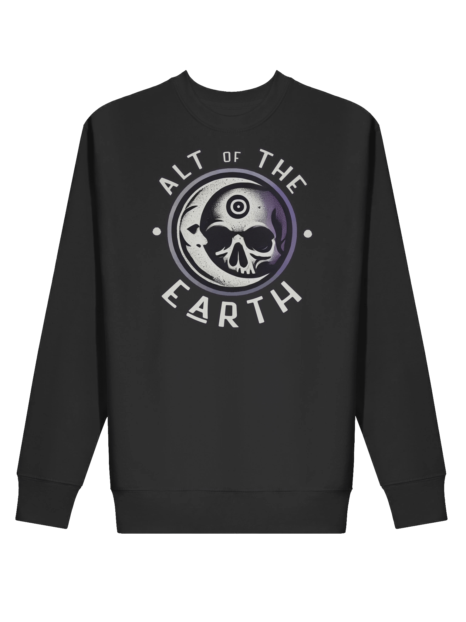 Alt of the Earth Skull & Moon Pull-over Sweater product image (4)