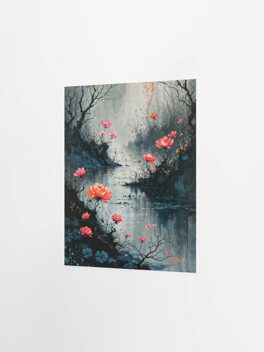 Petals of the Quiet Stream Matte Poster product image (3)