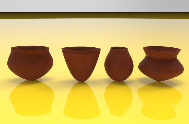 Diya Vase Parametric Design Grasshopper Rhino Files Download product image (1)