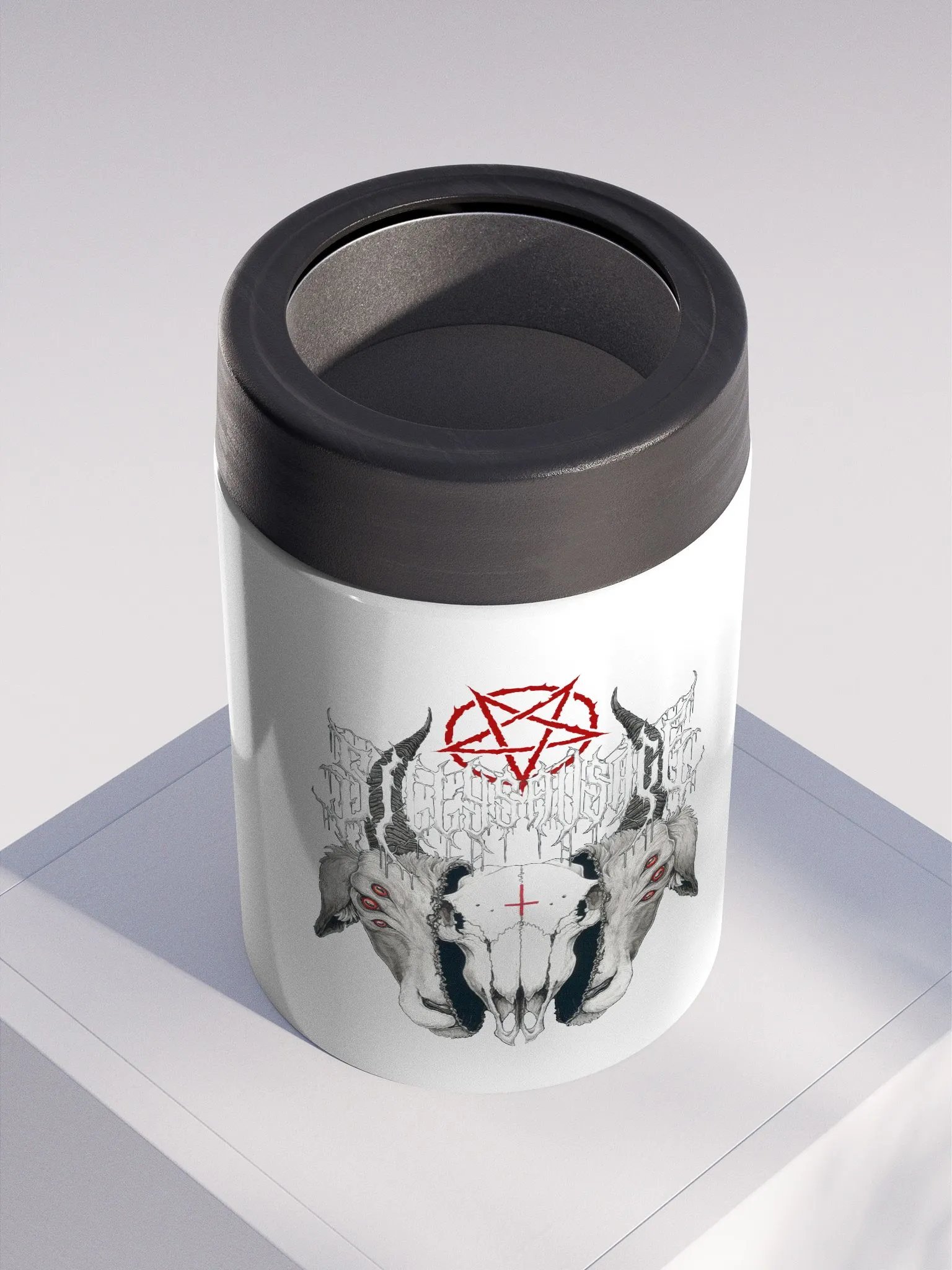 Sillysau5age Demonic Goat Coozie product image (2)