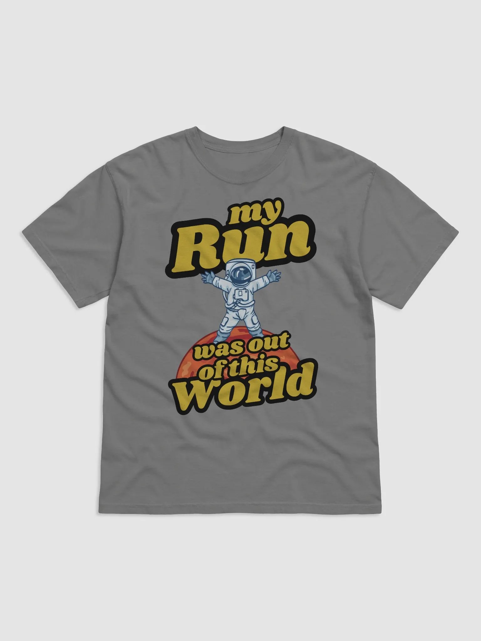 Out of this World Run Astronaut T-Shirt product image (3)