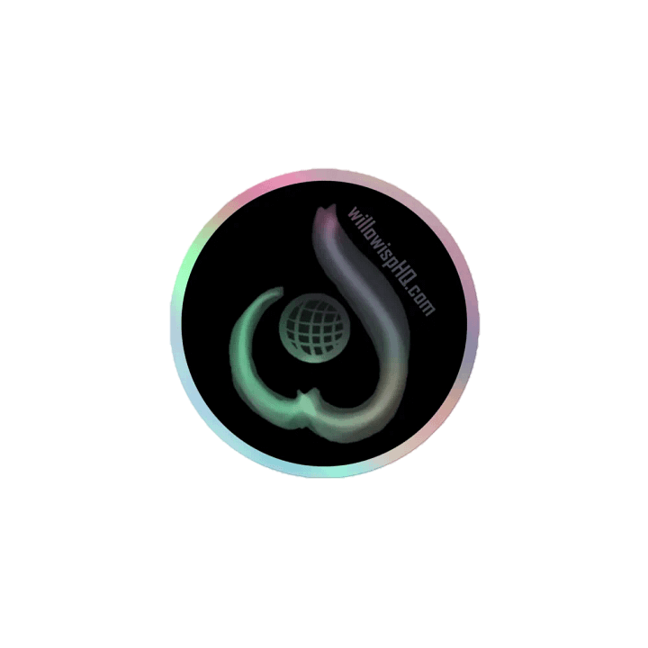 WILLOWISP Sticker (stealth grey) product image (1)