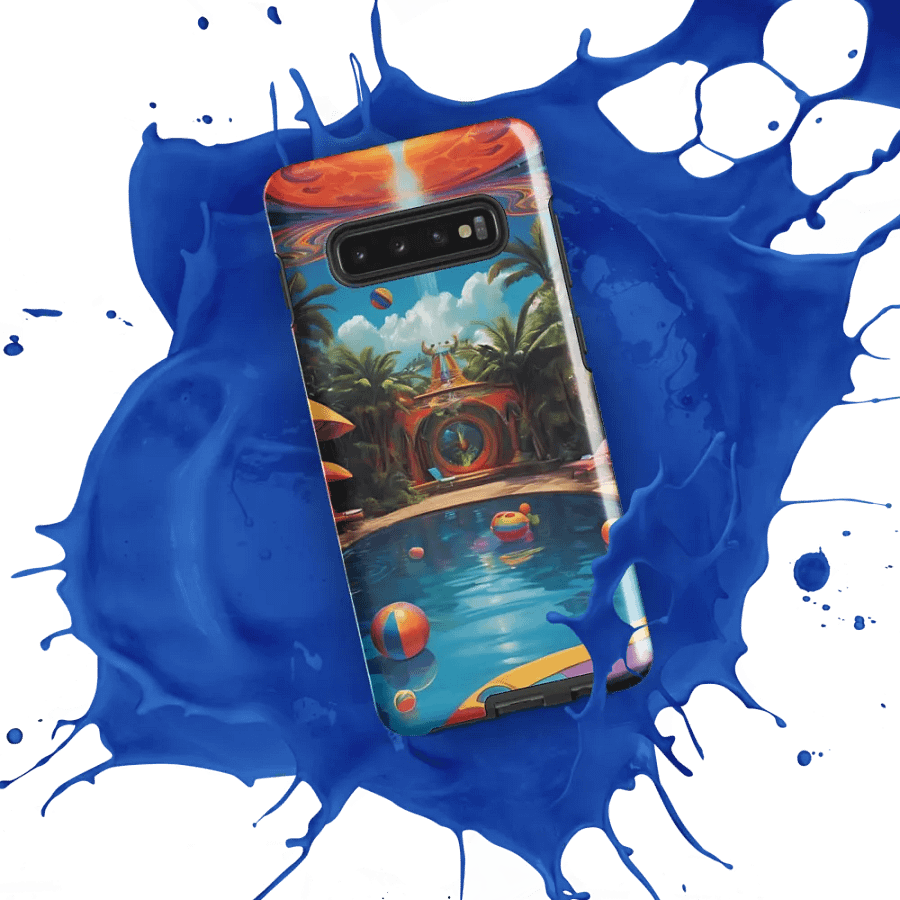 Psychedelic Pool Party Samsung Galaxy Case product image (52)