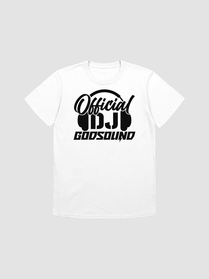 DJ T-Shirt With Graphic By DJ GodSound OFFICIAL UNISEX White T-Shirt product image (1)