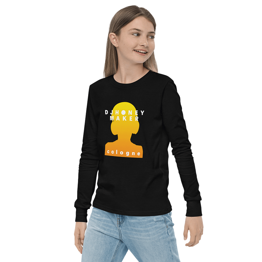 DJHoneyMaker Cologne Youth Long Sleeve T-Shirt product image (3)