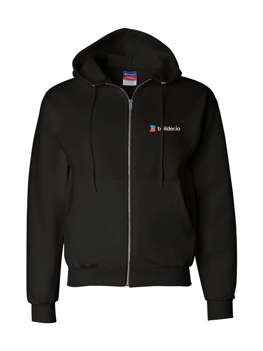 Builder.io - Adult Powerblend® Full-Zip Hooded Sweatshirt product image (1)