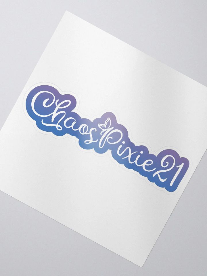 Purple and blue name logo product image (2)