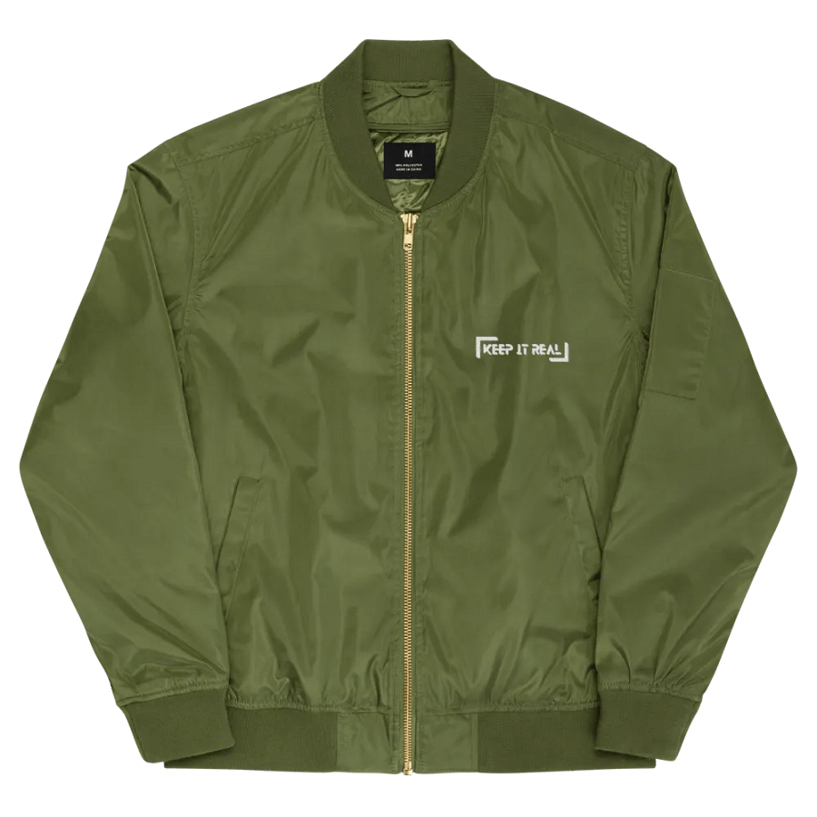 Threadfast Apparel Premium Bomber Jacket - Font Style (4) product image (2)