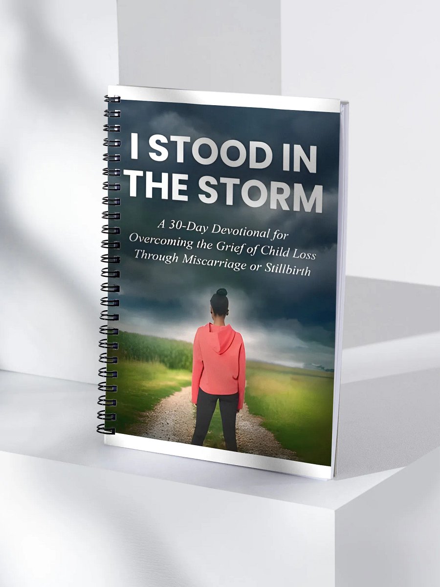 I Stood in the Storm, Reflections Spiral Notebook product image (4)