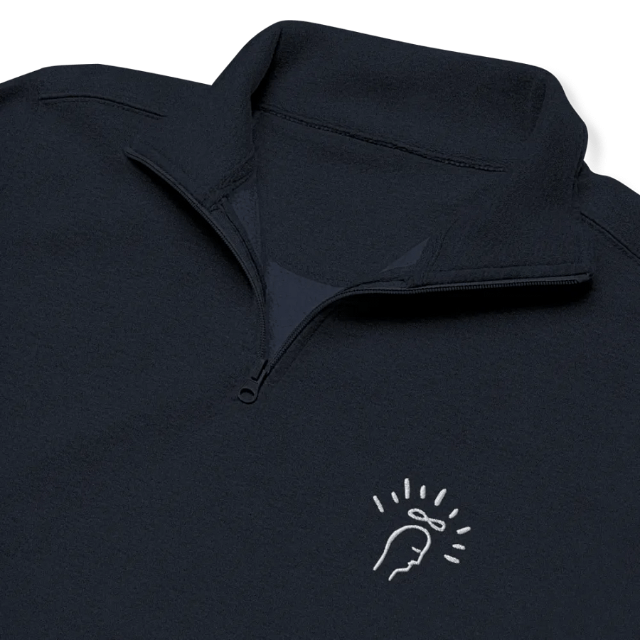 Magic Mind (white) embroidered quarter zip product image (1)
