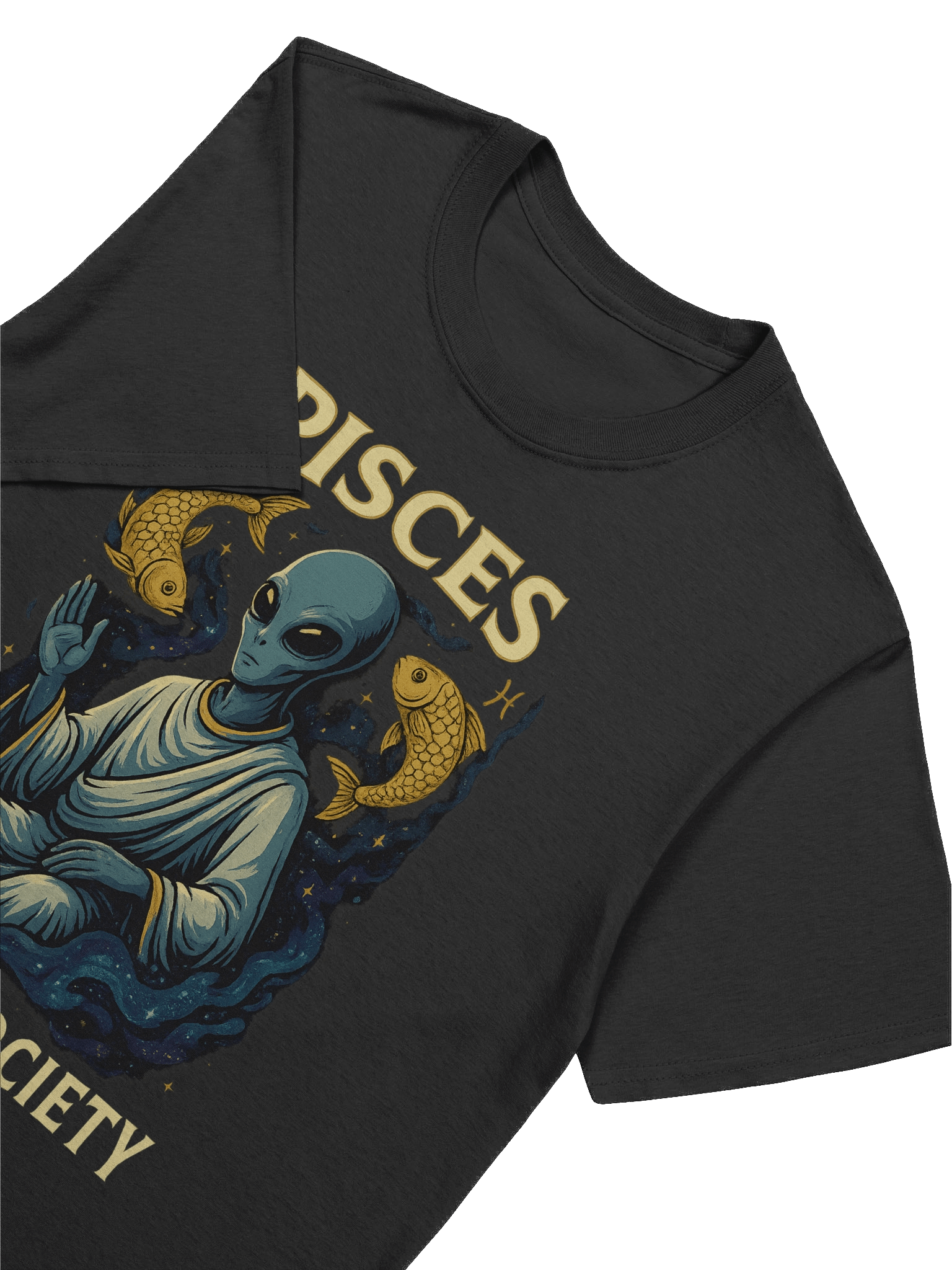 Cosmic Pisces Unisex T-Shirt product image (7)