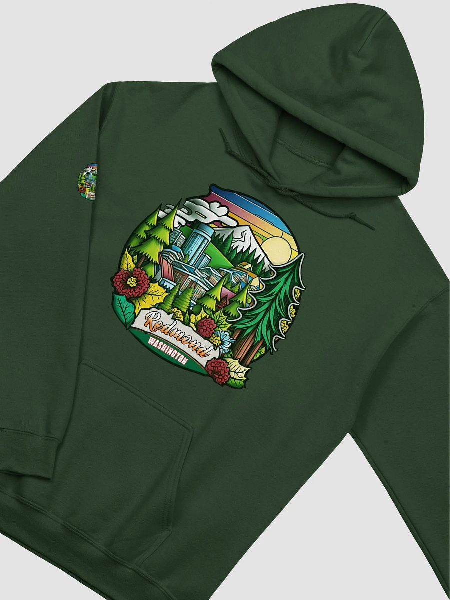 Redmond - Washington Forest Green Hoodie product image (3)