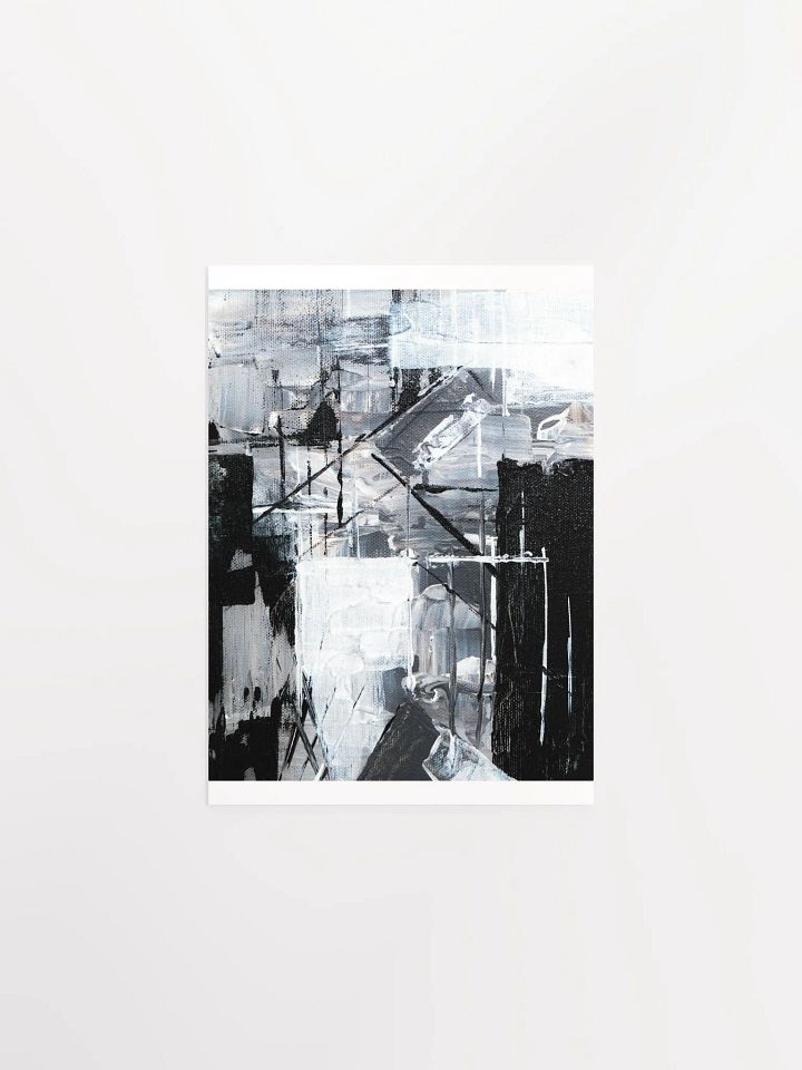 Monochrome Abstraction Poster product image (1)
