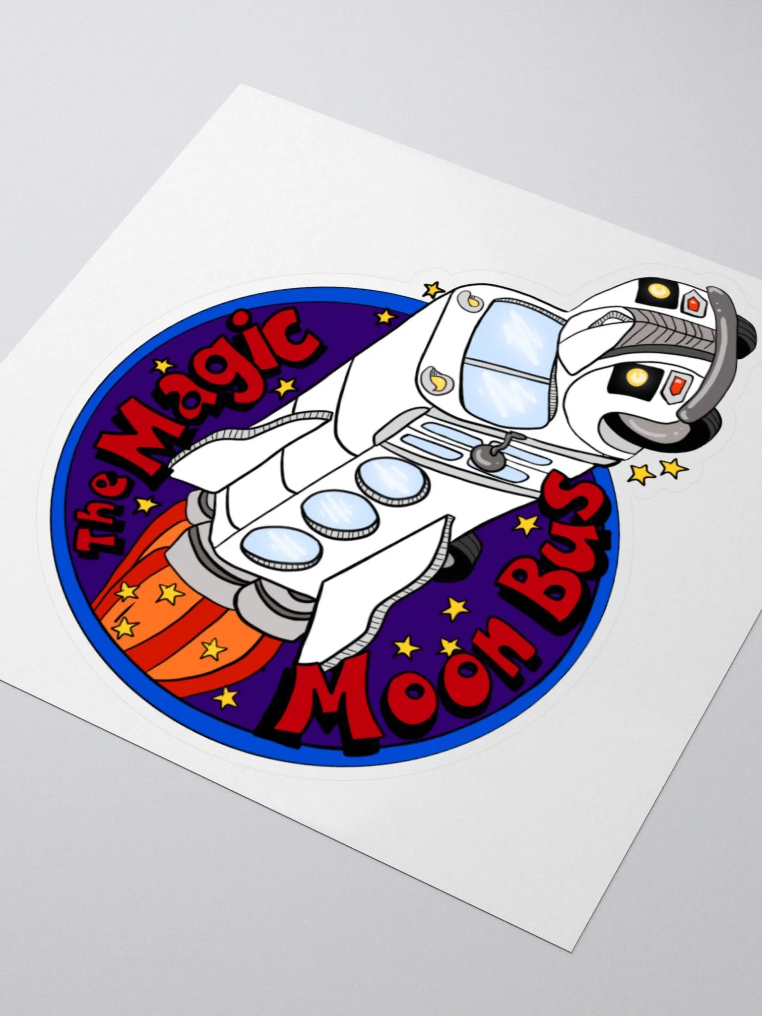 Magic Moon Bus Sticker product image (7)
