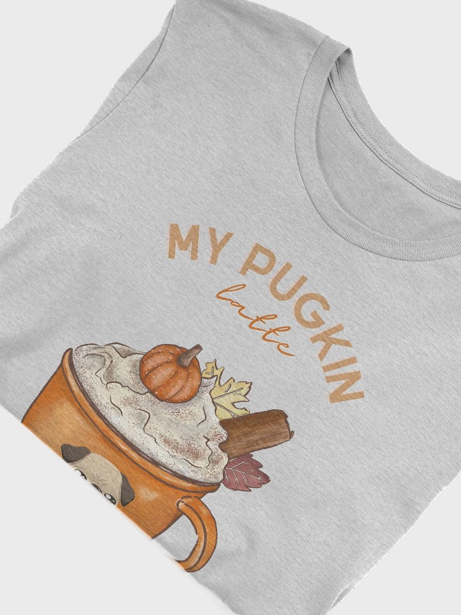 Pug Pumpkin Latte Funny T-shirt product image (14)