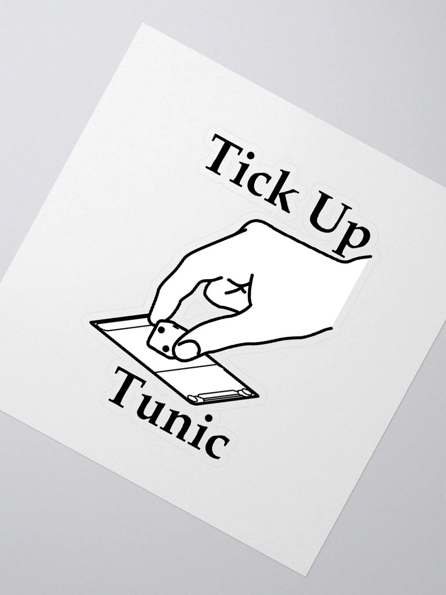 Tick Up Tunic Sticker product image (2)