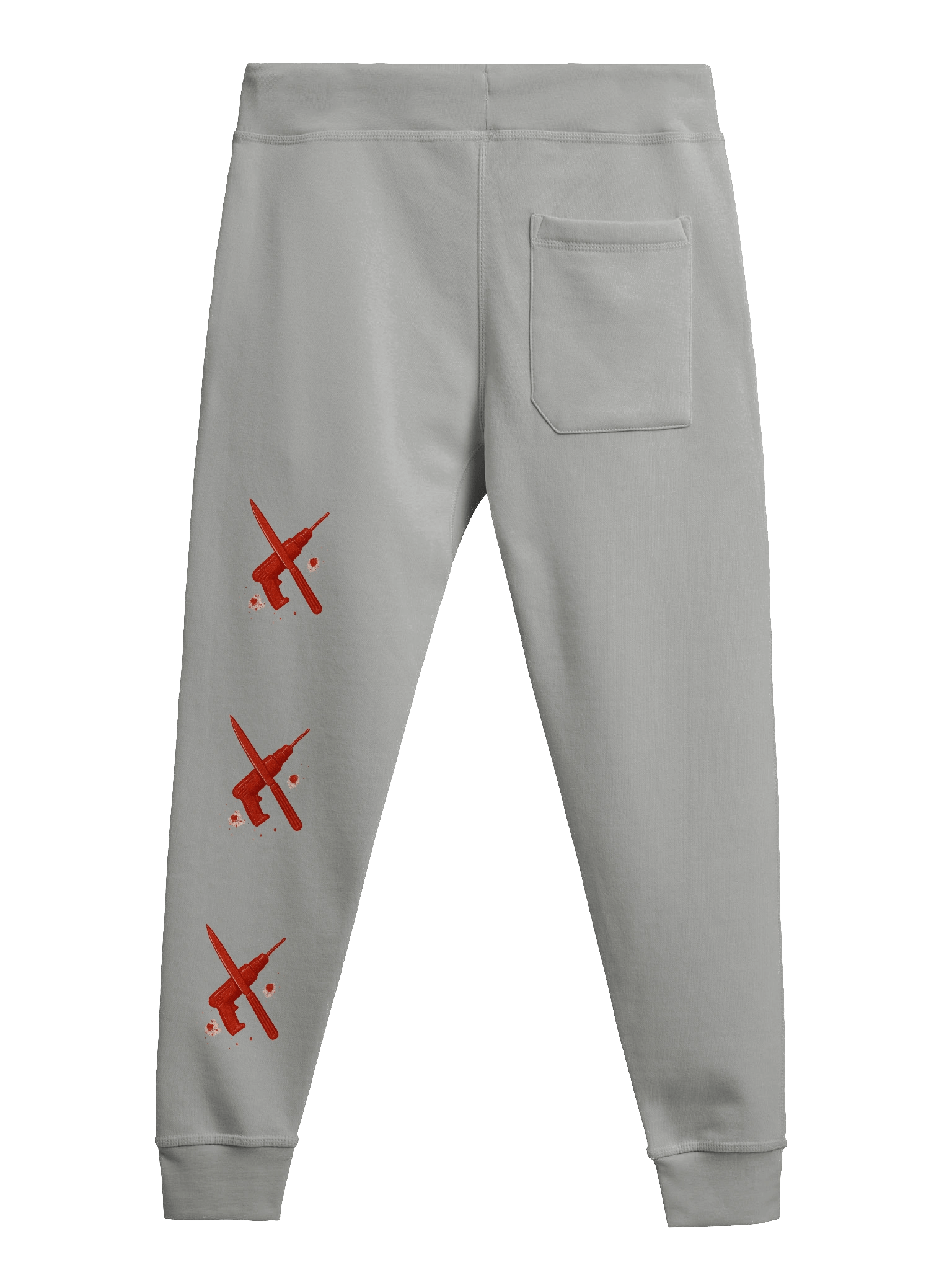 The Red Cut Joggers product image (2)