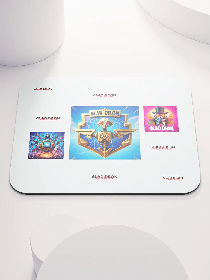Futuristic Logo Mouse Pad product image (1)