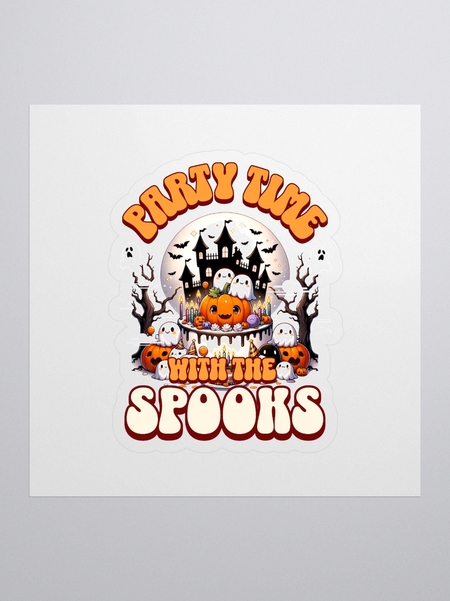 Party Time With The Spooks Sticker product image (2)