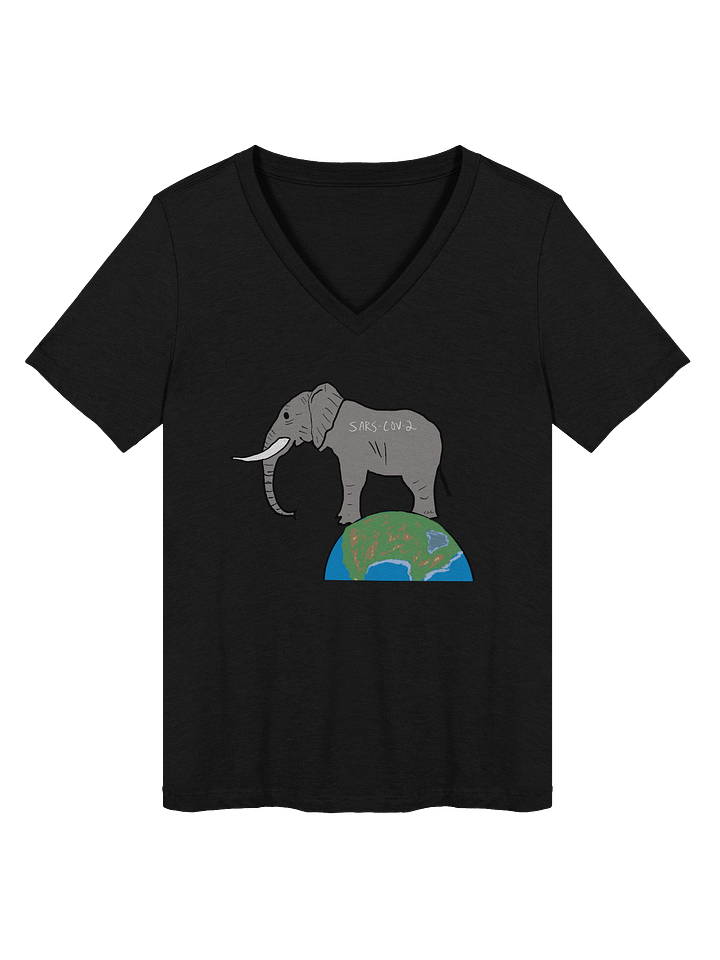 Elephant In The Room v-neck tee product image (1)
