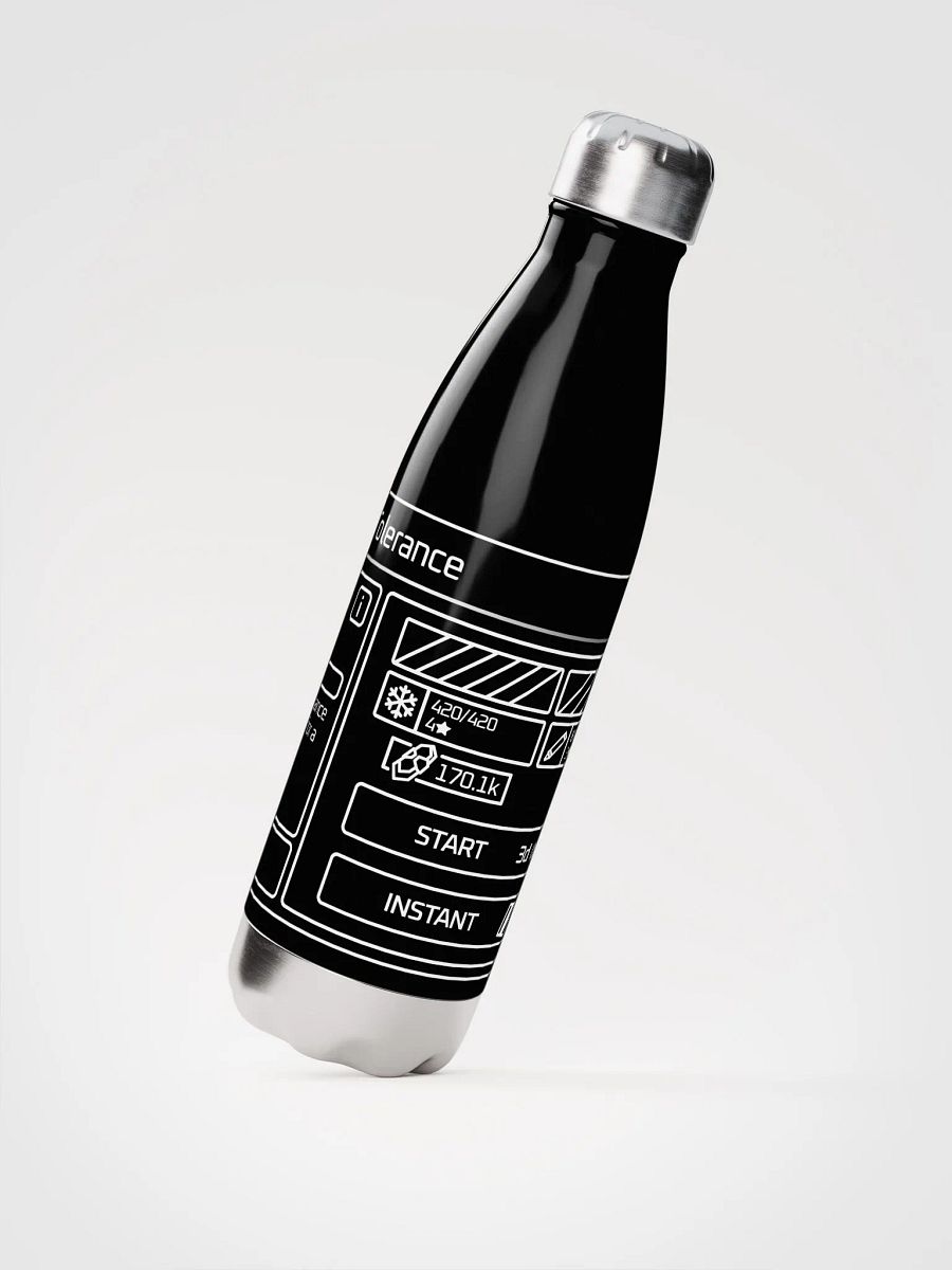Prime Bullshit Tolerance Stainless Steel Water Bottle product image (2)