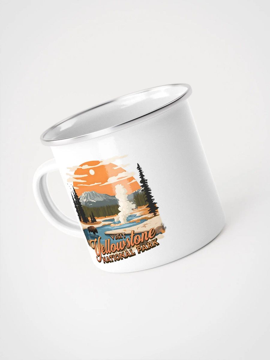 Yellowstone Adventure Enamel Mug product image (3)