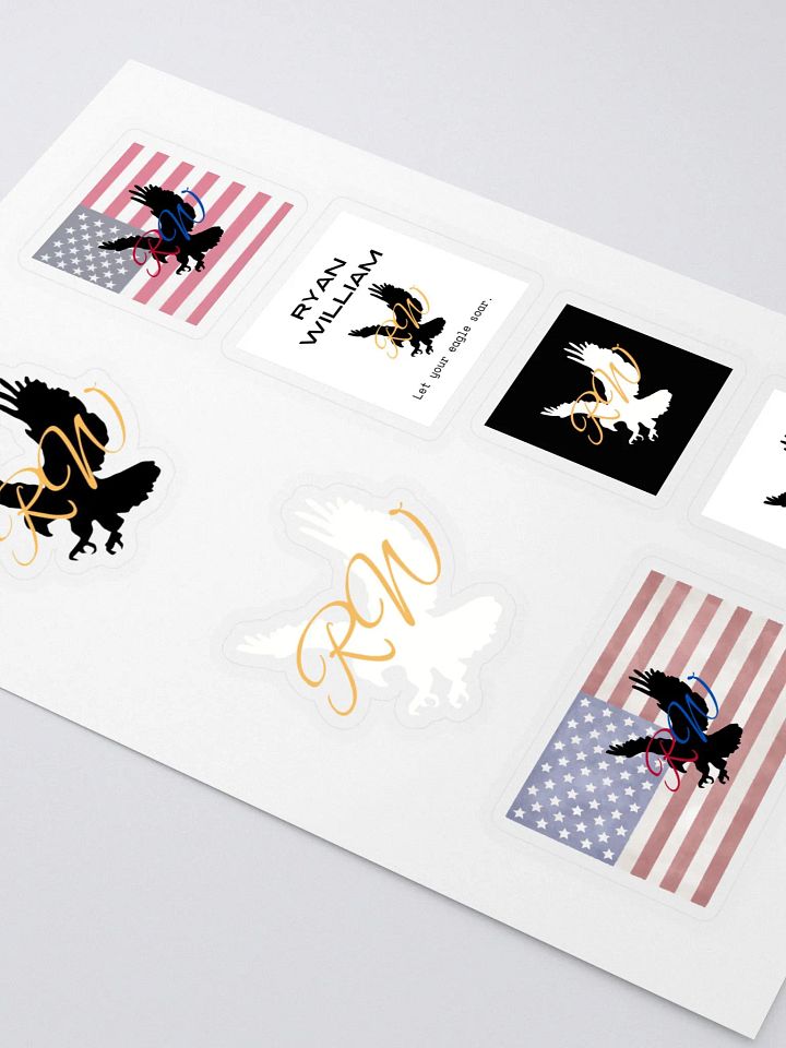 RW LOGO Sticker Sheet product image (2)