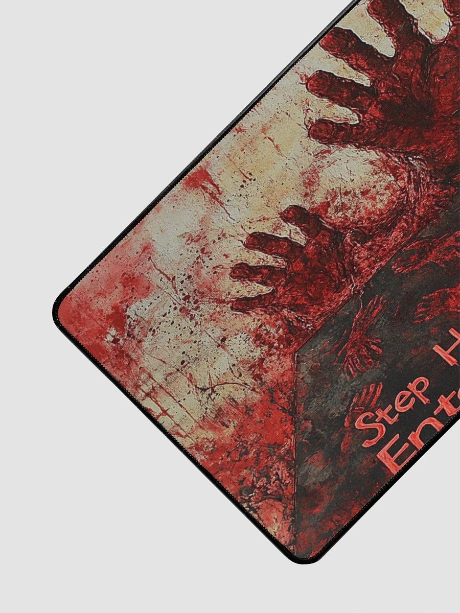 Bloodstained handprints Halloween Door Mat product image (3)