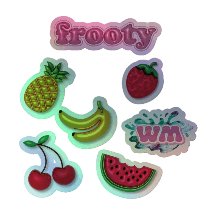FROOTY | HOLO STICKERS product image (1)