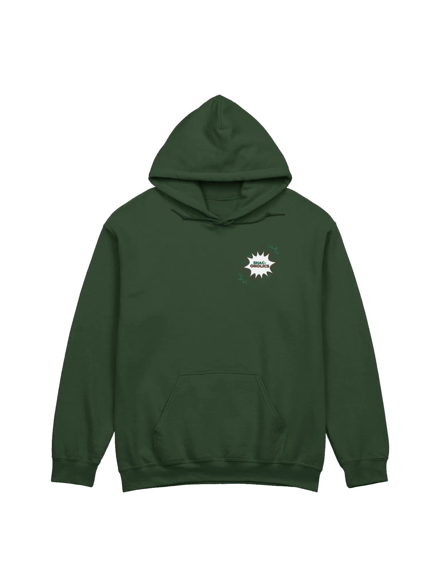 Explosive Dark Green YeP Shac-oholics Hoodie product image (11)
