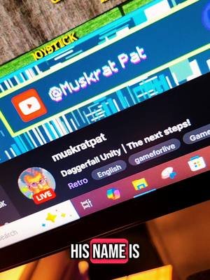 @MuskratPat  Let's hype him up and build a community 🥰 #twitch #supportsmallstreamers 