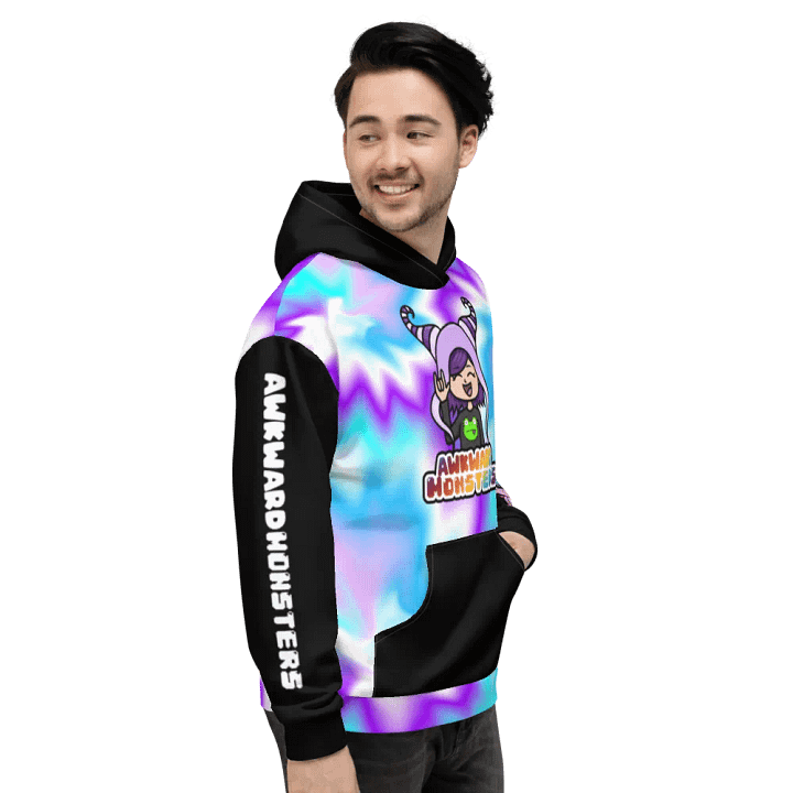 AwkwardMonsters Logo Tie-Dye Hoodie product image (1)