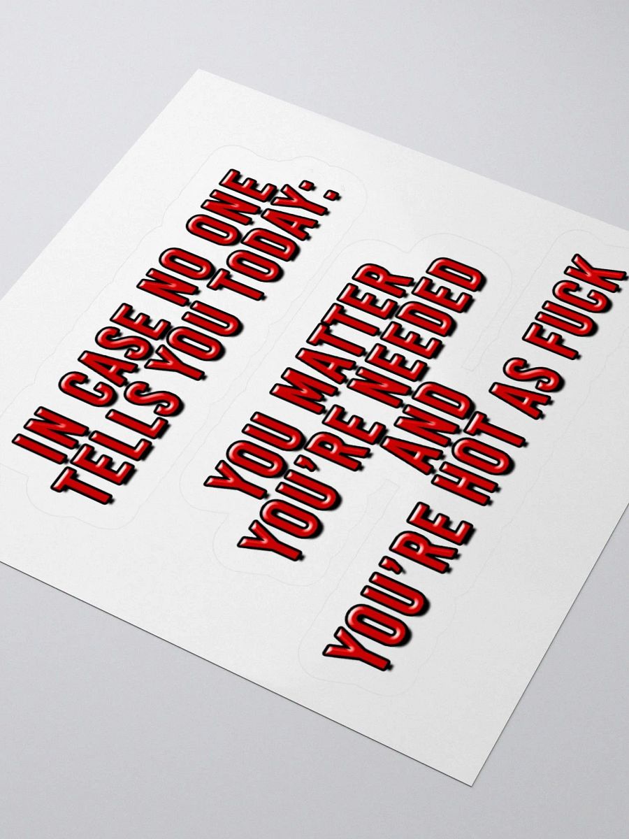 In Case Sticker product image (7)