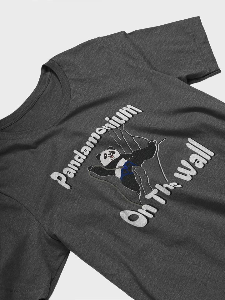 Pandamonium On The Wall - Climbing T-Shirt product image (2)