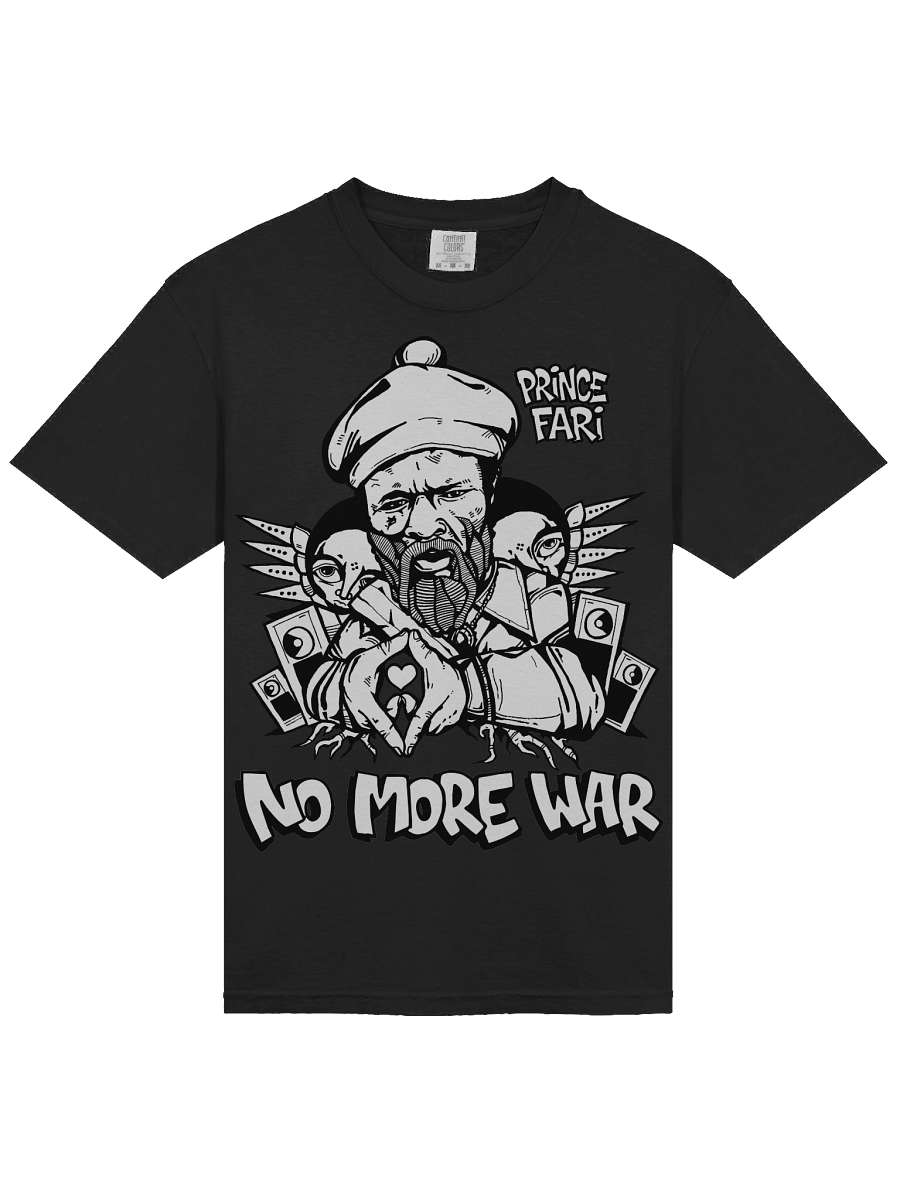 Prince Far I T-Shirt by RasTerms37 (Grey / Black White / Premium) product image (2)