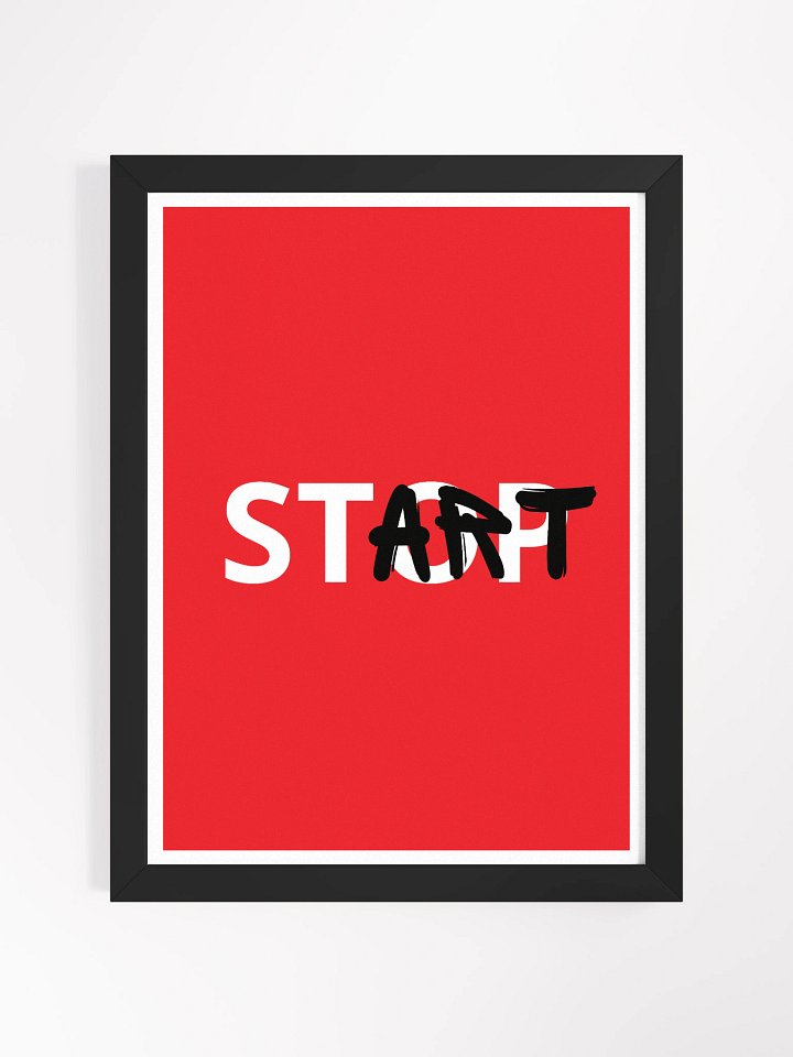Start - Wall Art product image (1)