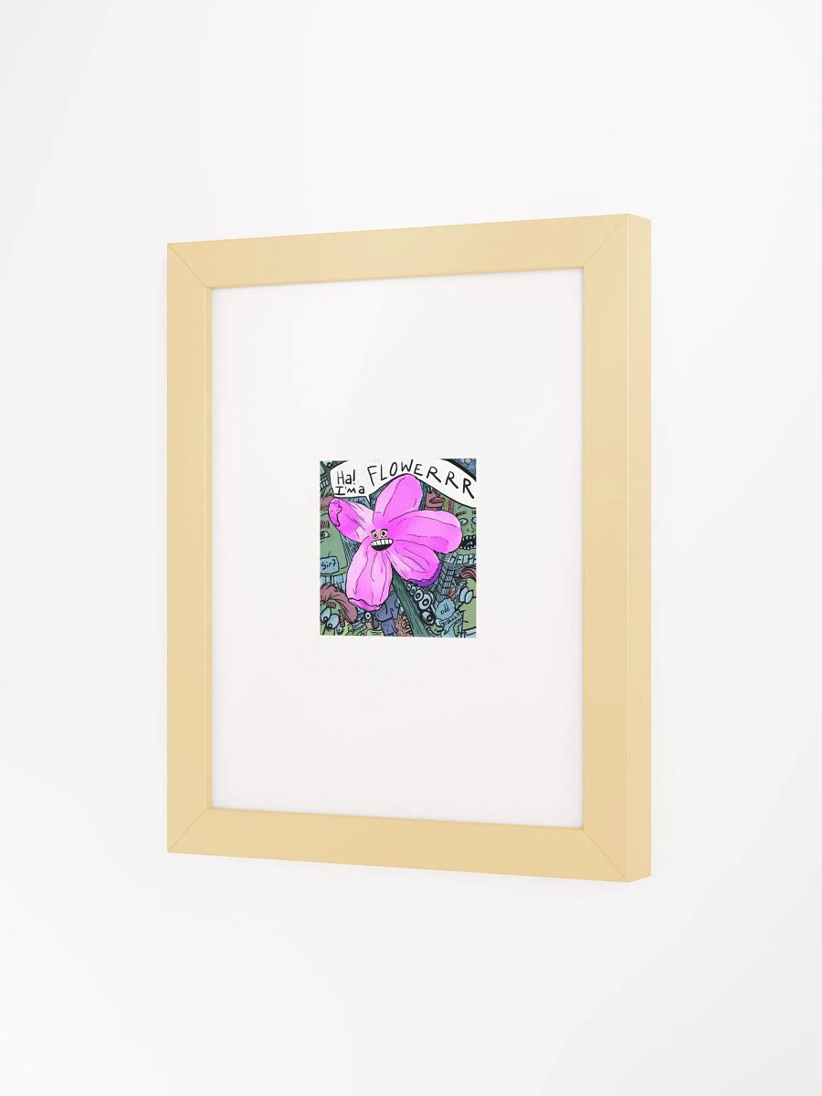 Im A Flower Matte Poster product image (3)