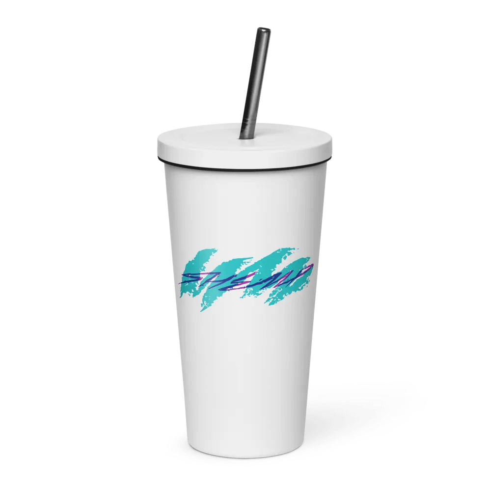 90s Shemp Insulated Tumbler with a Straw product image (1)