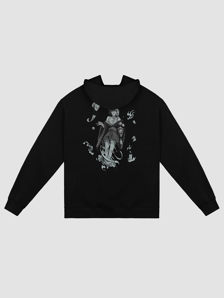 "Moon ray's gaze" Hoodie with logo product image (2)