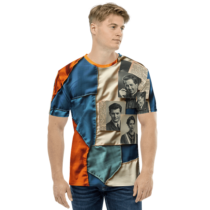 Heirloom Quilt Photo Tee - Vintage Family Collage product image (1)
