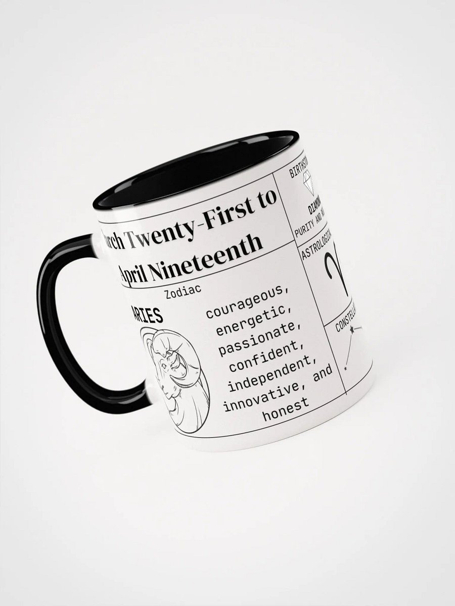 Aries Zodiac Ceramic Mug product image (1)