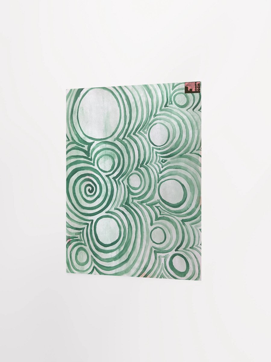 "Green Swirl" Poster Print product image (2)