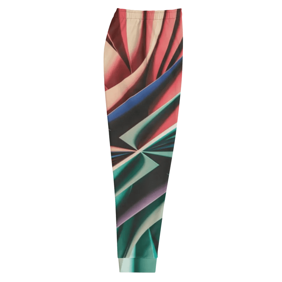 Abstract Geometric Recycled Men's Joggers in Vibrant Colors (XS-3XL) product image (11)