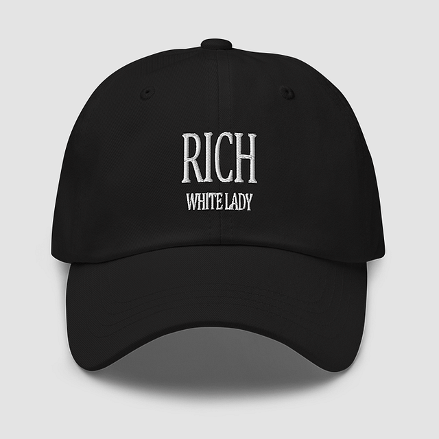 Rich White Lady Cap product image (1)