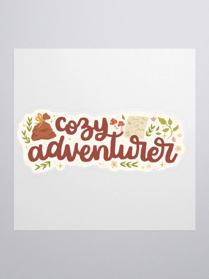 Cozy Adventurer Sticker product image (1)