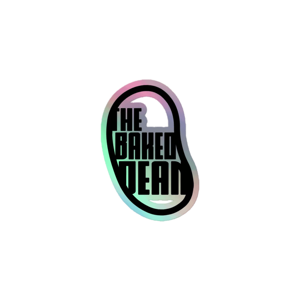 Bean Logo Holographic Sticker product image (1)