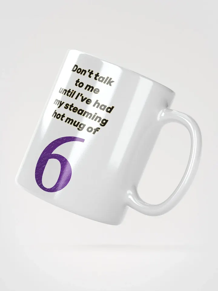 Doopsters - Steaming Cup of 6 - White Mug product image (2)
