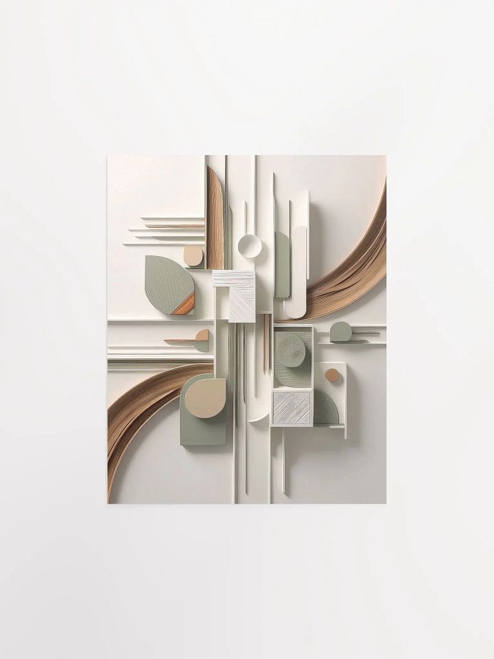 Modern Minimalist Art v2 - Poster - Small and Standard Sizes - 8x10-11x14-12x16-16x20 Inches product image (1)